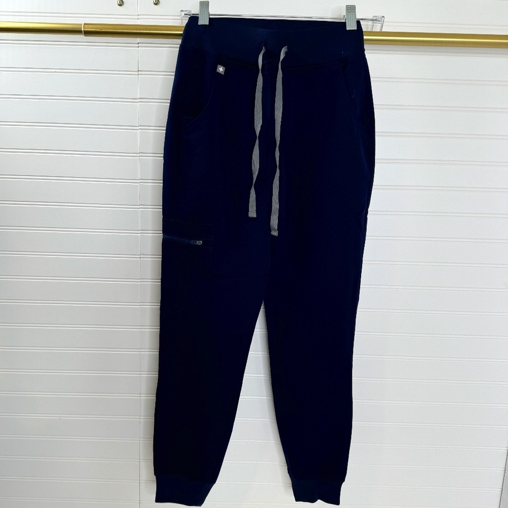 NWT FIGS women’s high waisted zamora petite xxs navy